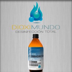 Ácido Clorhídrico 4% - 1000ml Envasado en Frasco de Cristal