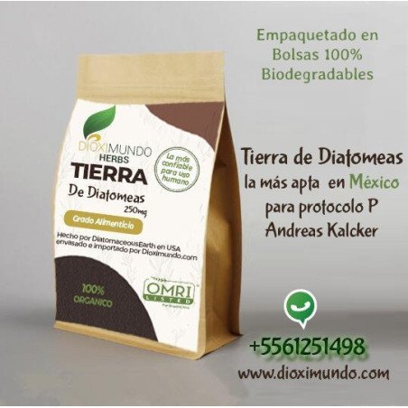 Tierra Diatomeas Certificado para Consumo Humano 250g