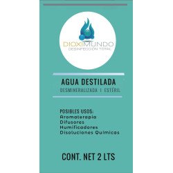 Agua Destilada 2L - Pura y Segura para Usos Múltiples