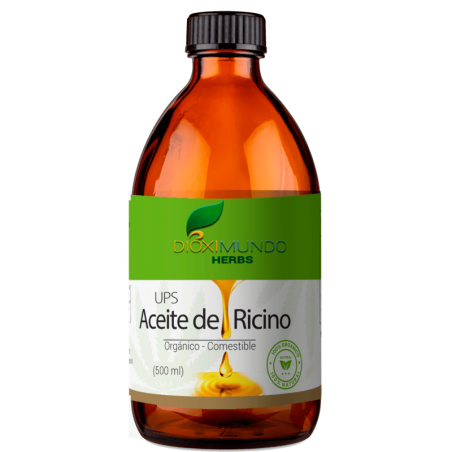 Aceite de Ricino Orgánico Comestible 500ml