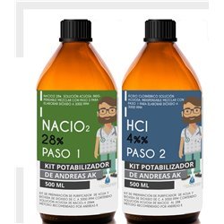 500ML Kit CD Clorito de Sodio y Activador HCI 