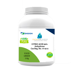 5 kg Ácido Cítrico 99.9% Grado Alimenticio importado de USA