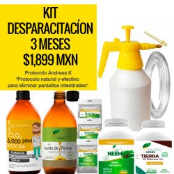 Kit de insumos Protocolo P de Andreas Kalcker