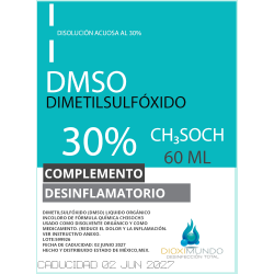 DMSO 50ML Dimetilsulfóxido 30%