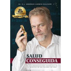 Libro Salud Conseguida de Andreas Ludwig Kalcker en español Libro físico publicado por Voedia